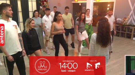 Mireasa sezonul 8, 11 decembrie 2023. Cuplurile, prima repetiție pentru dansul mirilor. Cum s-au descurcat