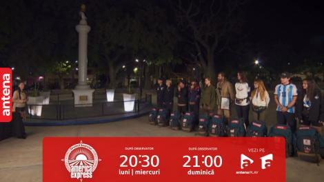 America Express, 12 decembrie 2023. Echipele au pornit într-o cursă contracronometru, chiar în miezul nopții. Ce surpriză le-a pregătit Irina Fodor lui Aris și Alexiei