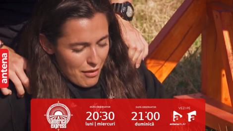 America Express, 12 decembrie 2023. Concurenții au rămas uluiți când au văzut ce face Alexia la jocul pentru amuletă. Tânăra a fost la un pas să leșine