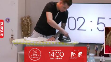 Mireasa sezonul 8, 12 decembrie 2023. Proba de călcat rochii. Cine s-a descurcat cel mai bine