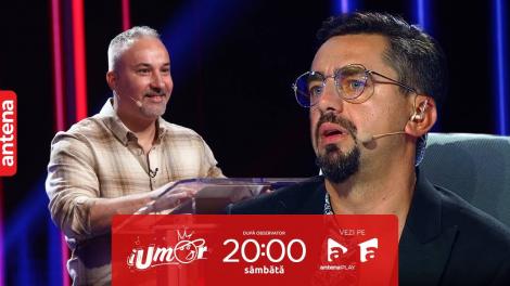 iUmor sezonul 15, 16 decembrie 2023. Alin Bourașu le-a dat bătăi de cap juraților cu ghicitorile sale: Zici că dau examenul de Bac!