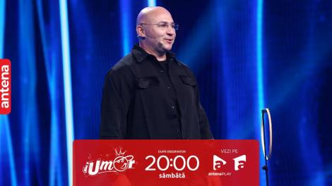 iUmor sezonul 15, 16 decembrie 2023. Abel Megyes - jurizare