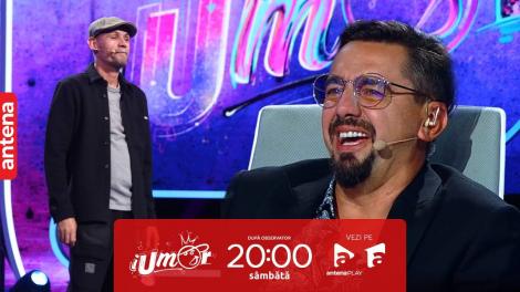 iUmor sezonul 15, 16 decembrie 2023. Varză, moment care i-a făcut pe jurați să bufnească în râs