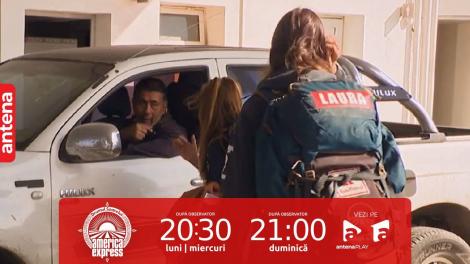 America Express, 17 decembrie 2023. Laura Giurcanu și Sânziana Negru, probleme serioase pe traseu! Ce s-a întâmplat la autostop