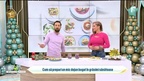 Super Neatza, 18 decembrie 2023. Cum să prepari un mic dejun bogat &icirc;n grăsimi sănătoase