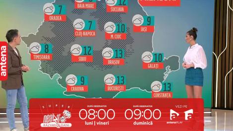 Super Neatza, 19 decembrie 2023. Prognoza meteo cu Ramona Olaru: Soare și maxime de până la 15 grade