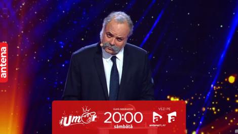 Gala Premiilor iUmor sezonul 15, 23 decembrie 2023. Glume despre divorțul lui Bordea. Ce a putut să spună Ion Țiriac despre despărțirea anului