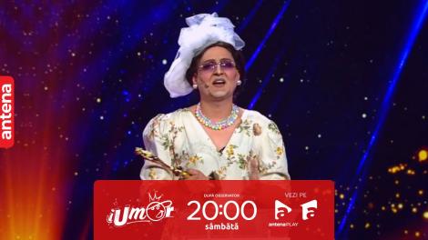 Gala Premiilor iUmor sezonul 15, 23 decembrie 2023. Irina Loghin, roast de senzație pe scena iUmor. O glumă piperată a stârnit chicoteli la masa juraților