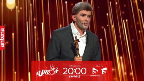 Gala Premiilor iUmor sezonul 15, 23 decembrie 2023. Moment de top realizat de Ionuț Rusu la iUmor.