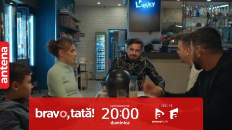 Bravo, tată! | Sezonul 1, episodul 10, 24 decembrie 2023. Flavius și-a luat motocicletă. Cum a reacționat Cristina