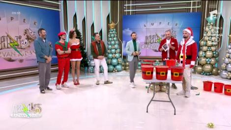 Super Neatza, 25 decembrie 2022. Provocarea „Sparge găleata” cu echipa matinalilor! Ce au câștigat