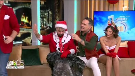 Super Neatza, 25 decembrie 2022. Radu Bucălae, „cadouri” speciale pentru colegii de la matinal. Cuza a izbucnit în râs