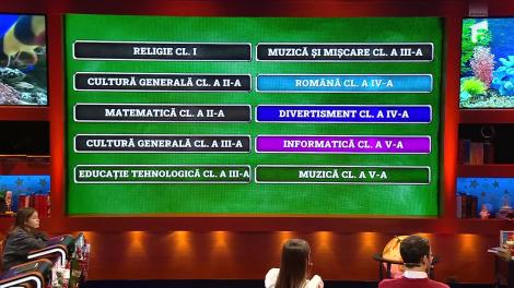 Ești mai deștept decât un copil de clasa a V-a? | Sezonul 1, 26 decembrie 2023. Giulia Anghelescu și Vlad Huidu au câștigat 15.000 de lei pentru Luca!