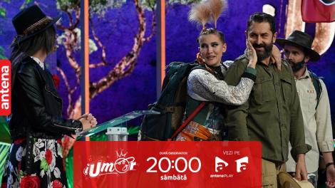 Finala iUmor Sezonul 15, 30 decembrie 2023. George Tănase aka Irina Fodor, moment amuzant inspirat de certurile din America Express