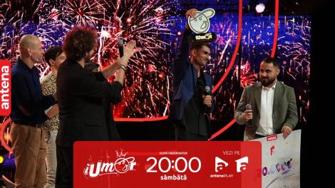 Finala iUmor Sezonul 15, 30 decembrie 2023. Florin Gheorghe, marele câștigător al acestui sezon