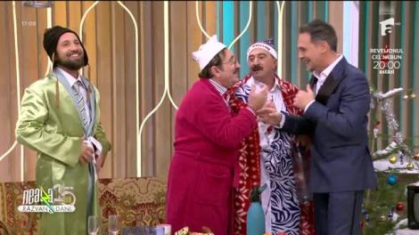 Super Neatza, 31 decembrie 2023. Romică Țociu și Cornel Palade, moment umoristic în ultima zi a anului