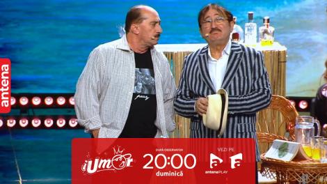 Previziunile anului 2024, iUmor sezonul 15, 7 ianuarie 2024. Romică Țociu și Cornel Palade au venit cu un schimb savuros de replici, care trădează anii de prietenie