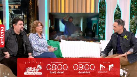 Super Neatza, 26 ianuarie 2023. Actorii Magda Catone și Marius Rizea, noi povești spumoase din culisele serialului ”Lasa-mă, îmi place! Camera 609”