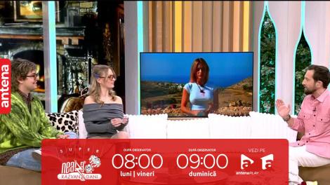 Super Neatza, 29 ianuarie 2024. Oana Matache și Radu Siffredi, detalii din culisele Power Couple România