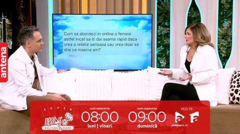 Super Neatza, 31 ianuarie 2024. Cum să abordezi corect o femeie pe rețelele sociale