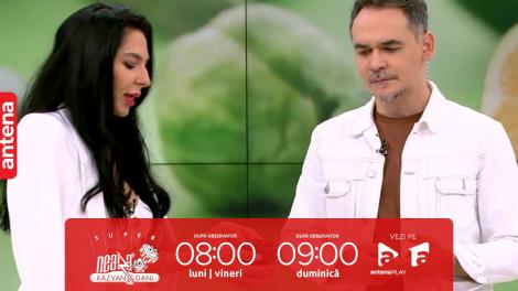 Super Neatza, 31 ianuarie 2024. Propuneri de rețete rapide și sănătoase de la doctor Ruxandra Pleșea