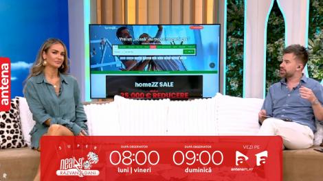 Neatza de Weekend, 4 februarie 2024. HomeZZ Sale începe pe 7 februarie. Reduceri de până la 25.000 de euro