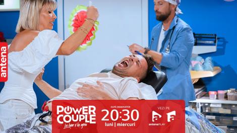 Power Couple România, 6 februarie 2024. Tudor Ionescu, dureri cumplite la proba nașterii. Ce i-a promis soția lui