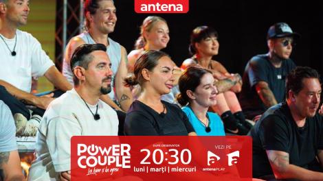 Power Couple România, 14 februarie 2024. Verdict dureros, la Power Couple România! Ce echipă a fost eliminată din competiție