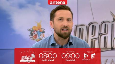 Super Neatza, 15 februarie 2024. Provocare amuzantă pentru actorii din serialul Lia - soția soțului meu!