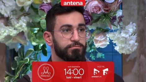 Mireasa sezonul 9, 16 februarie 2024. Ce crede Șervan despre posibila eliminare a Valentinei: Mi-ar părea rău!