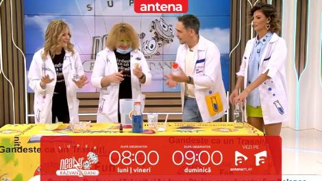 Super Neatza, 16 februarie 2024. Profesorii trăzniți: Cum colorezi apa în albastru