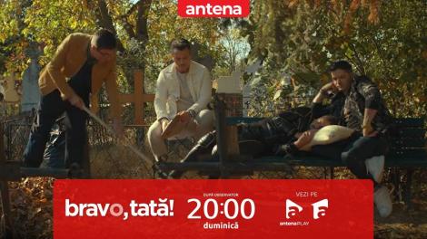 Bravo, tată! | Sezonul 2, episodul 1, 18 februarie 2024. Tăticii încearcă să se sustragă de la munca în folosul comunității! Mario găsește o femeie în fântână