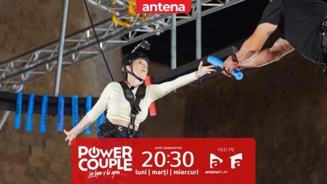 Power Couple România, 21 februarie 2024. Daiana Anghel a încercat să își învingă teama, dar nu a rezistat prea mult!