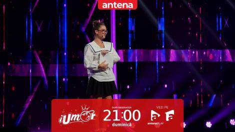 iUmor sezonul 16, 25 februarie 2024. Doina Teodoru îi ia la roast pe jurați: Mi-a fost dor de personajul acesta!
