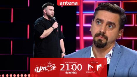iUmor sezonul 16, 25 februarie 2024. Edi Rădoiu, ironii despre greutatea lui: Nu am fost niciodată slab!