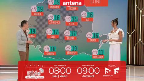 Super Neatza, 26 februarie 2024. Prognoza meteo cu Ramona Olaru: Vreme caldă, cu temperaturi de până la 20°C