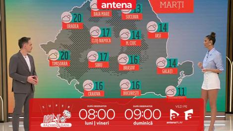 Super Neatza, 27 februarie 2024. Prognoza meteo cu Ramona Olaru: Vreme însorită şi deosebit de caldă