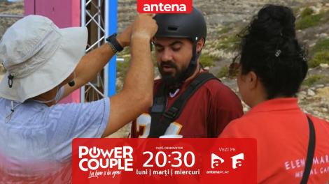 Power Couple România, 28 februarie 2024. Emi de la Noaptea Târziu a solicitat ajutorul medicului la proba de cuplu