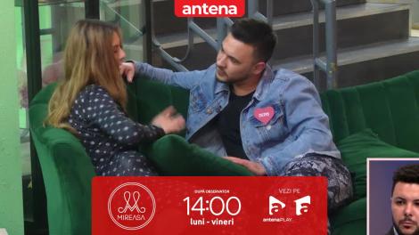 Mireasa sezonul 9, 1 martie 2024. Dediș și-a jucat ultima carte în fața Deliei: Îmi este foarte greu să am încredere în tine