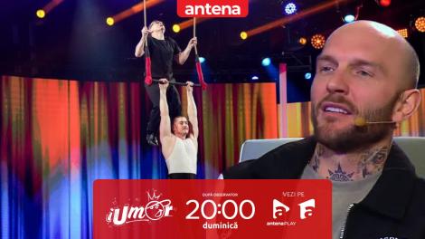 iUmor sezonul 16, 3 martie 2024. Wolf Brothers, un moment fabulos de acrobație! Ce au făcut concurenții pe scenă