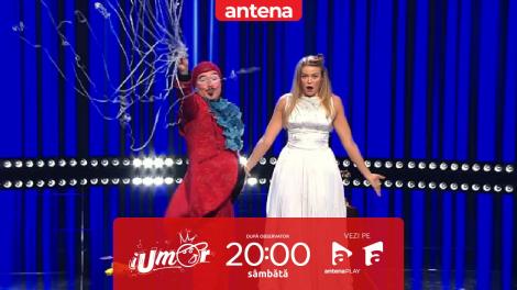 iUmor sezonul 16, 3 martie 2024. Vladyslav Kryvonogov & Alona Prasolova - jurizare