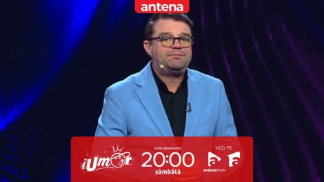 iUmor sezonul 16, 3 martie 2024. Andrei Duban, moment spectaculos de roast despre gelozie