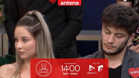 Mireasa sezonul 9, 5 martie 2024. Maria și Albert, într-o cunoaștere după ce s-au sărutat în club