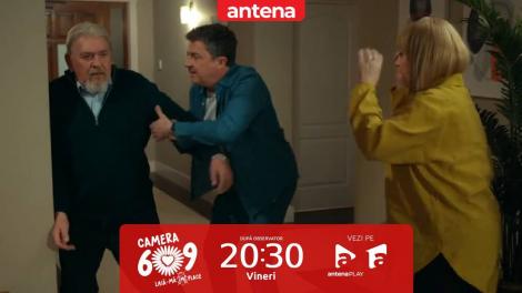 Lasă-mă, îmi place! Camera 609 | Sezonul 2, episodul 17, 8 martie 2024. Victor și Eva află că lui Eduard i s-a făcut rău