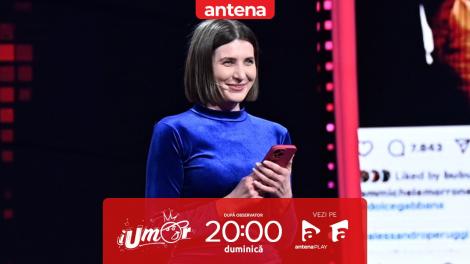 iUmor sezonul 16, 10 martie 2024. Claudia Amuzică - jurizare