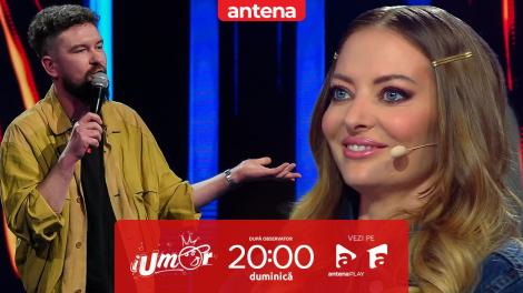 iUmor sezonul 16, 10 martie 2024. Sasha Ciobanu, super moment de autoironie