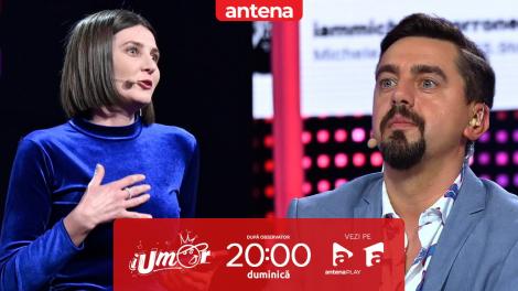 iUmor sezonul 16, 10 martie 2024. Claudia Amuzică, moment spectaculos de satiră la adresa societății actuale