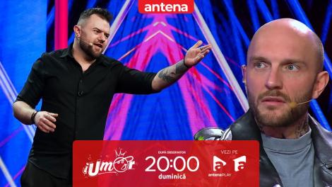 iUmor sezonul 16, 10 martie 2024. Marian Bedreagă, aka Doftor primește ajutorul soției când nimeni nu se aștepta! Reacția juraților