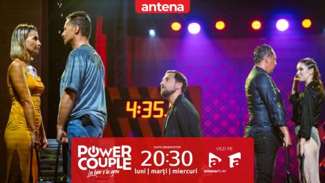 Finala Power Couple România, 13 martie 2024. Cu ce au fost stropiți finaliștii în timpul probei din ultimul act