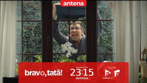 Bravo, tată! | Sezonul 2, episodul 5, 17 martie 2024. Crenguța se mută în casa lui Emil și îi face zile fripte!